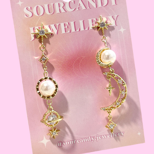 AstraLune Mismatched Earrings