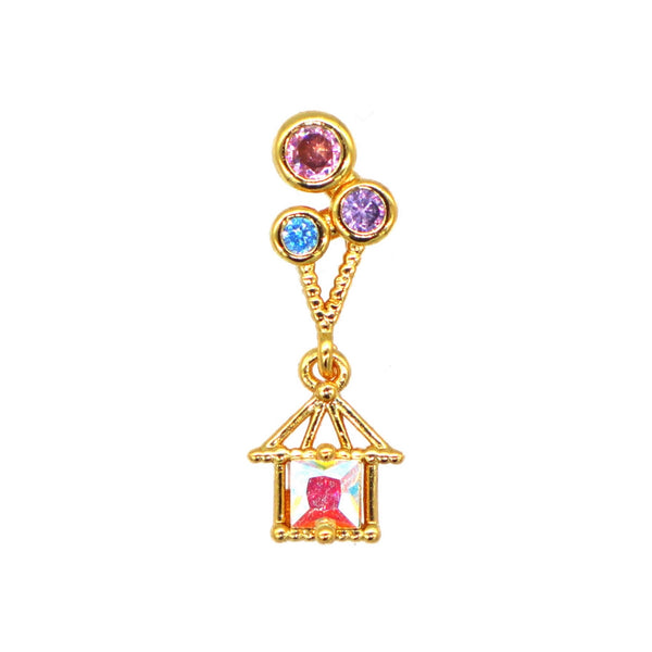 Flying House Barbell Stud