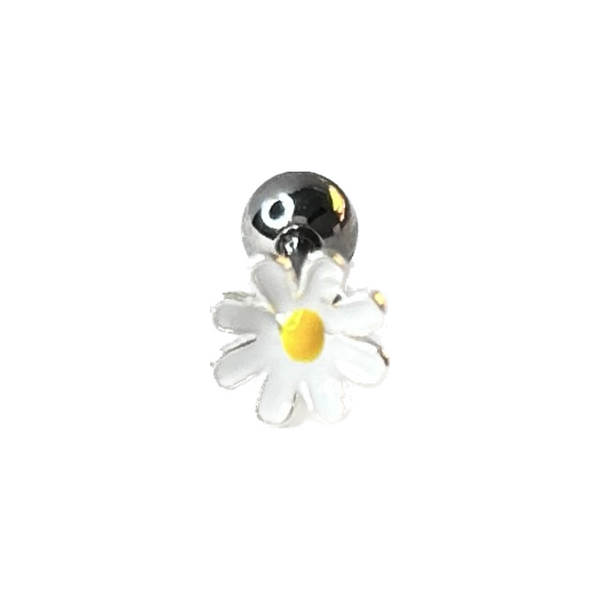Daisy Cartilage Barbell Stud