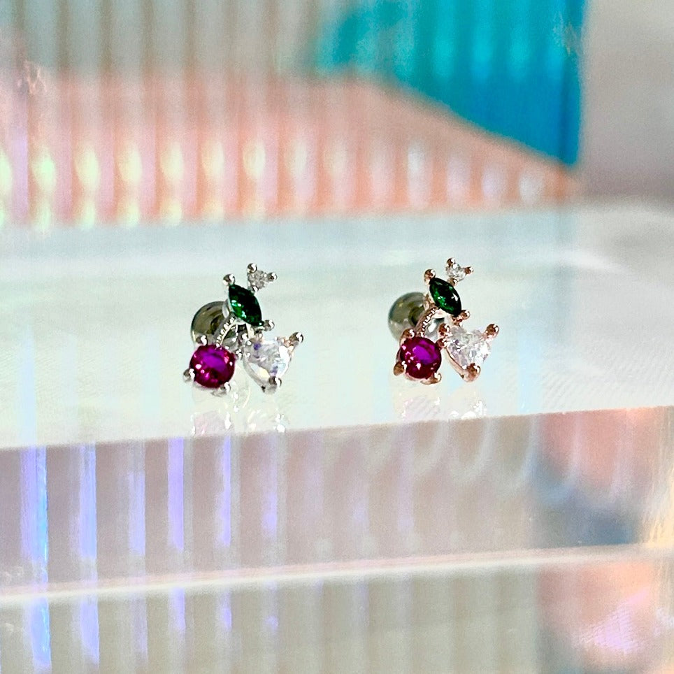 cherry ear piercing